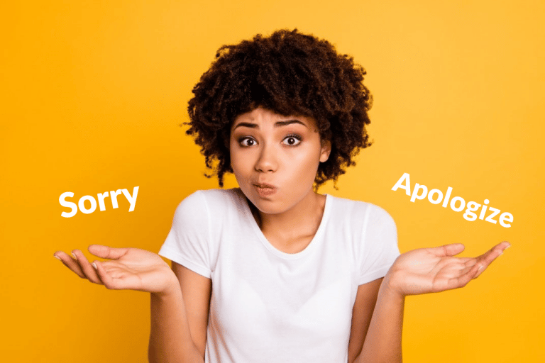 cấu trúc Apologize