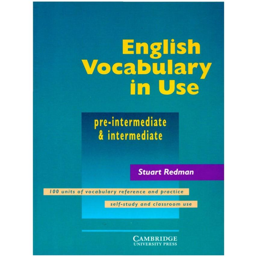 English vocabulary in use pre-intermediate and intermediate