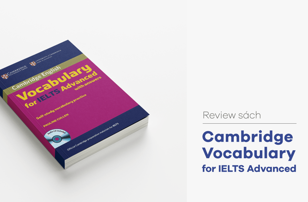 Sách Cambridge Vocabulary for IELTS Advanced