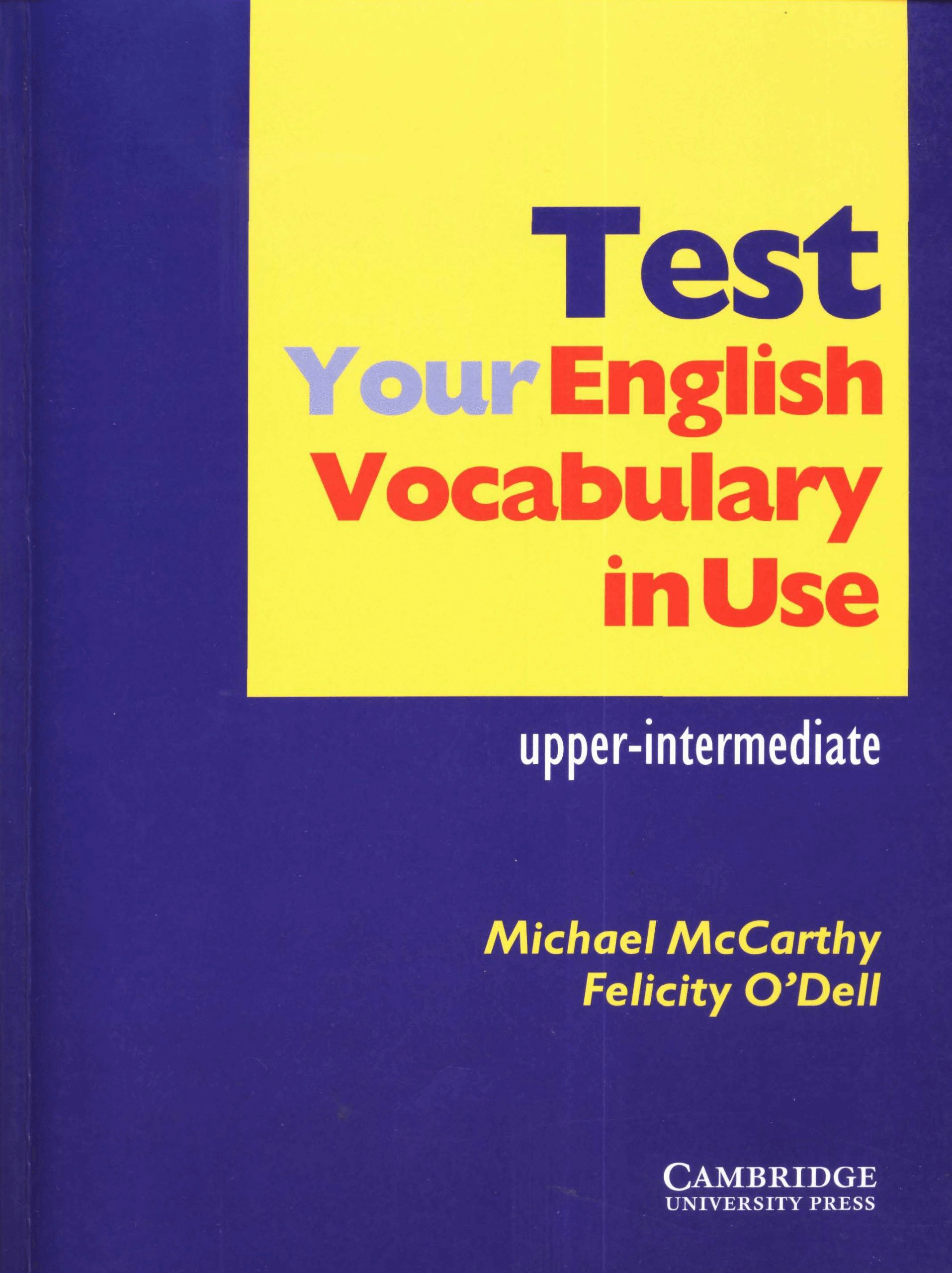 Test your English vocabulary in use