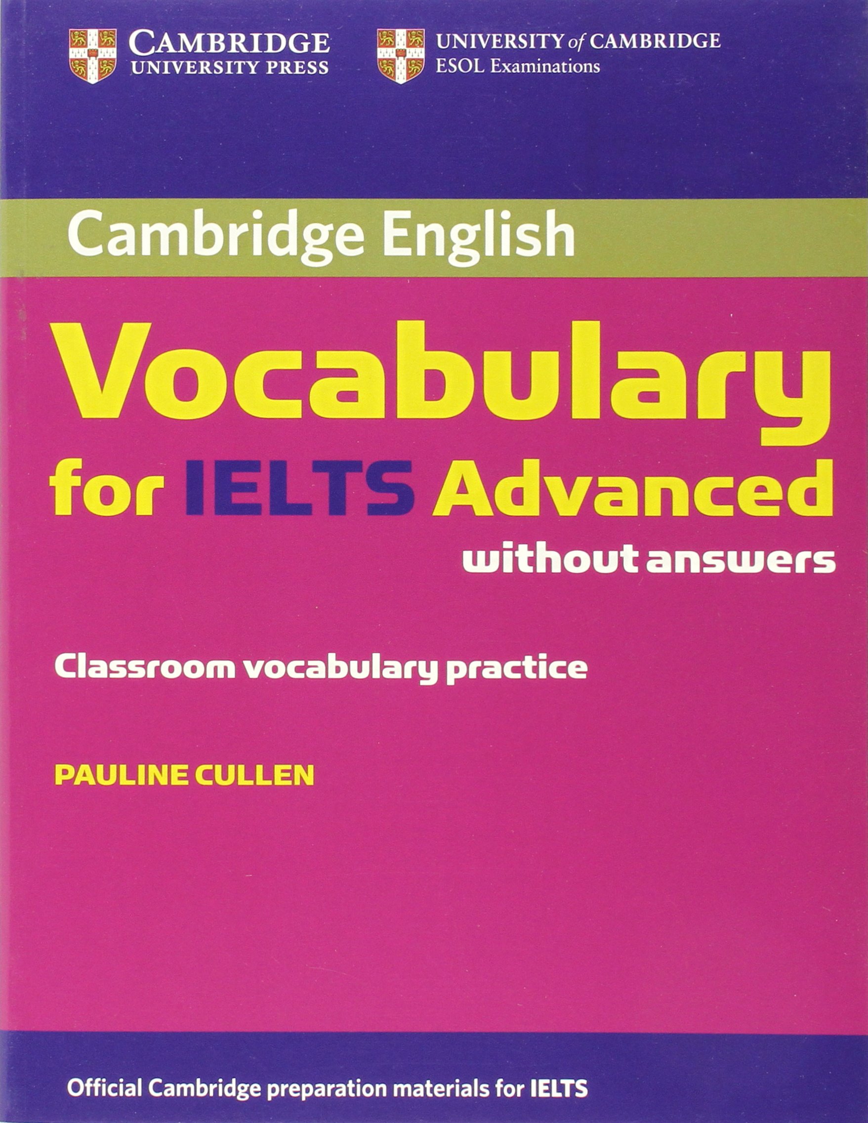 Bìa sách Vocabulary for IELTS Advanced