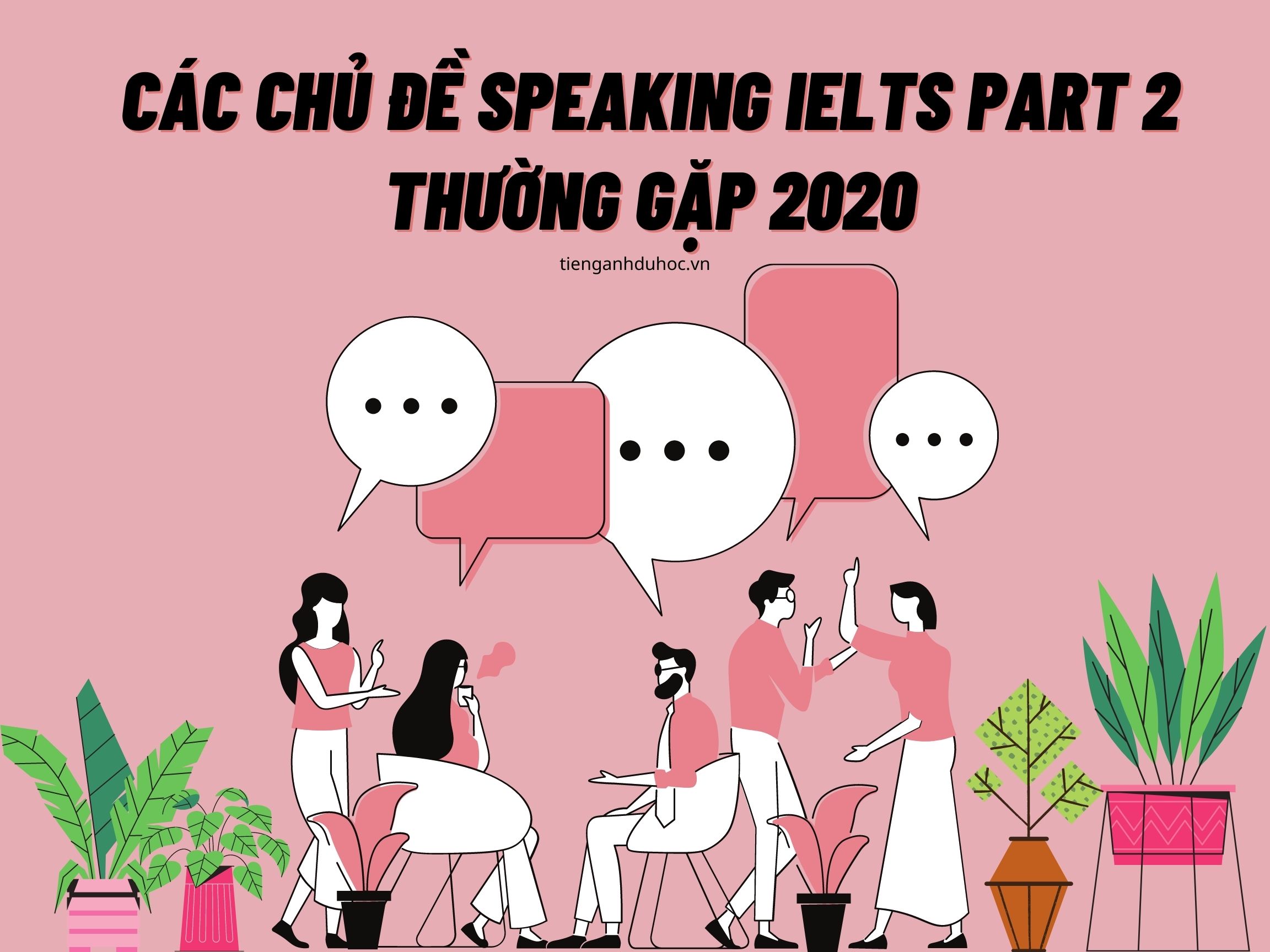 Tổng hợp các chủ đề Speaking IELTS dễ gặp nhất.