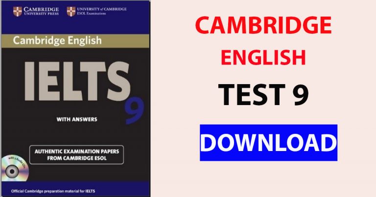 Download Cambridge IELTS 9