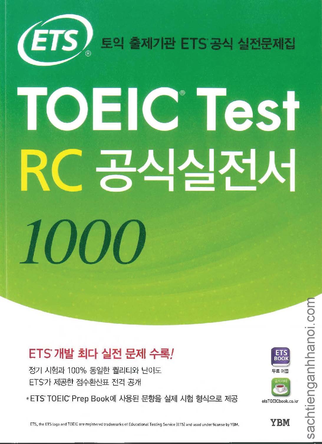 ETS TOEIC Test RC 1000